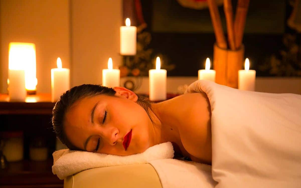 How can massage therapy help to improve sleep quality?